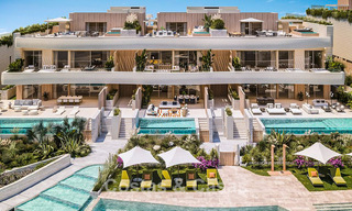High-end luxury apartment for sale in a frontline beach complex east of Marbella Centre 792210 