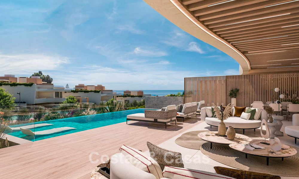 High-end luxury apartment for sale in a frontline beach complex east of Marbella Centre 792211