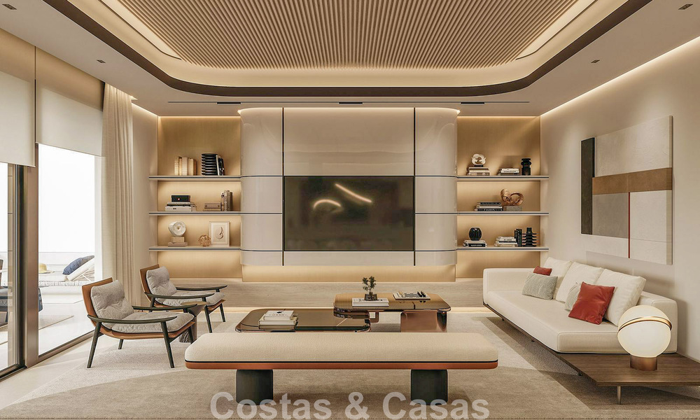 High-end luxury apartment for sale in a frontline beach complex east of Marbella Centre 792217