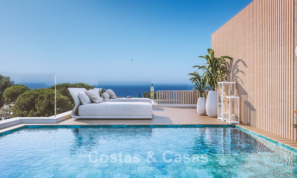 High-end luxury apartment for sale in a frontline beach complex east of Marbella Centre 792224