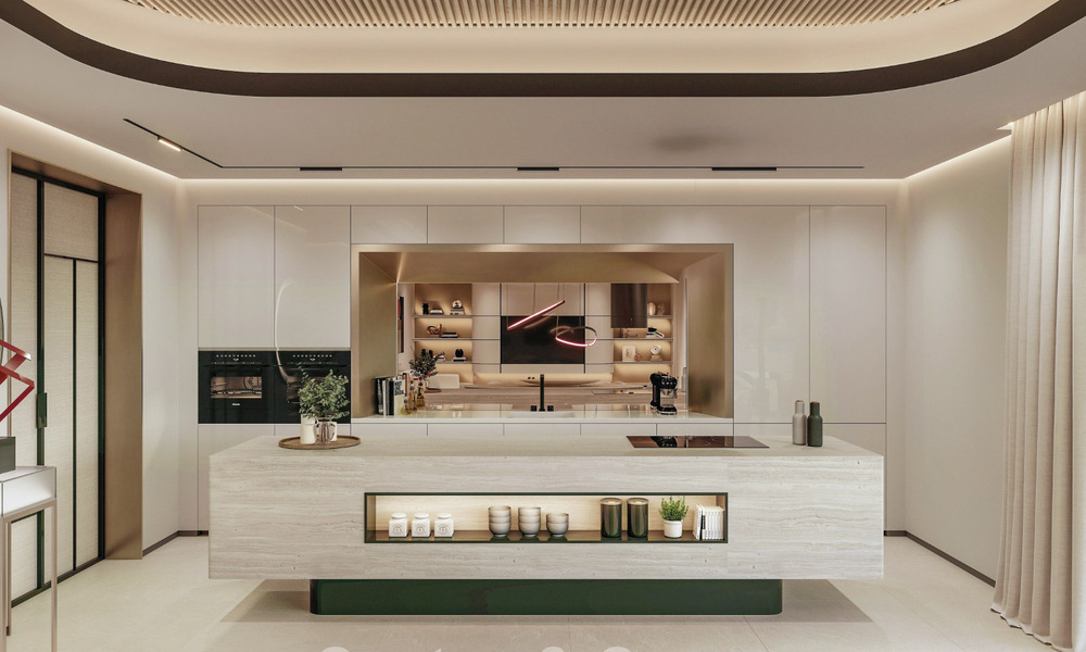 High-end luxury apartment for sale in a frontline beach complex east of Marbella Centre 792227