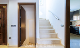 Elegant 4-bedroom corner townhouse for sale in a gated and secure community in Nueva Andalucía, Marbella 792256 