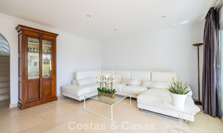 Elegant 4-bedroom corner townhouse for sale in a gated and secure community in Nueva Andalucía, Marbella 792265 