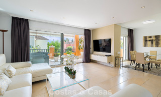 Elegant 4-bedroom corner townhouse for sale in a gated and secure community in Nueva Andalucía, Marbella 792268 