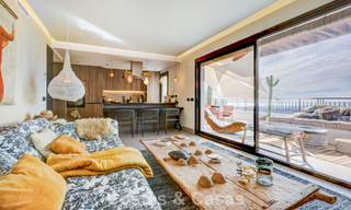 Modern penthouse for sale with panoramic views of the sea and Istán Lake, in the hills just above Marbella’s Golden Mile 792272 