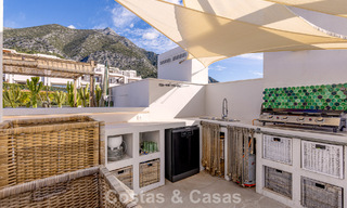 Modern penthouse for sale with panoramic views of the sea and Istán Lake, in the hills just above Marbella’s Golden Mile 792285 