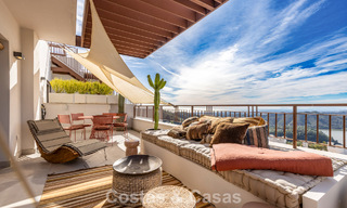 Modern penthouse for sale with panoramic views of the sea and Istán Lake, in the hills just above Marbella’s Golden Mile 792299 