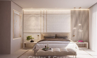Exclusive off-plan apartments for sale in a modern golf development on the New Golden Mile between Marbella and Estepona 792334 