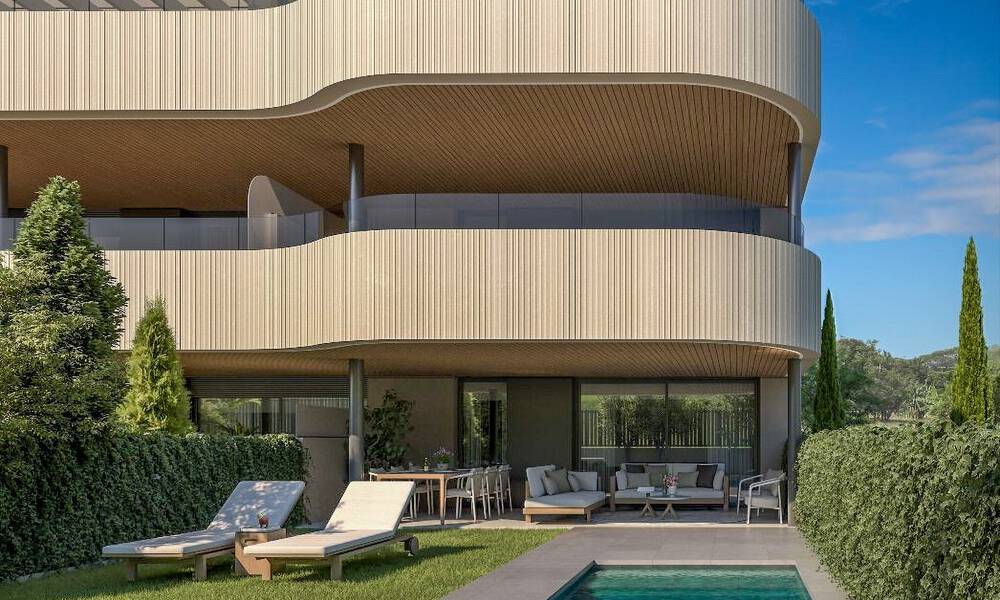 Exclusive off-plan apartments for sale in a modern golf development on the New Golden Mile between Marbella and Estepona 792338