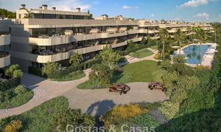 Exclusive off-plan apartments for sale in a modern golf development on the New Golden Mile between Marbella and Estepona 792339 