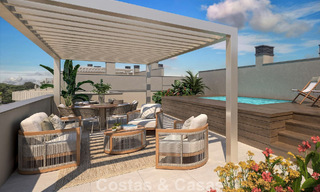 Exclusive off-plan apartments for sale in a modern golf development on the New Golden Mile between Marbella and Estepona 792349 