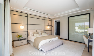 Move-in-ready, modern designer villa for sale within walking distance of the beach and amenities in Guadalmina Baja, Marbella 792358 