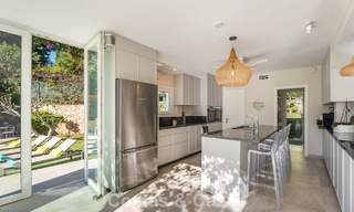 Beautifully renovated luxury villa with timeless Andalusian architecture for sale on the East side of Marbella 792402 