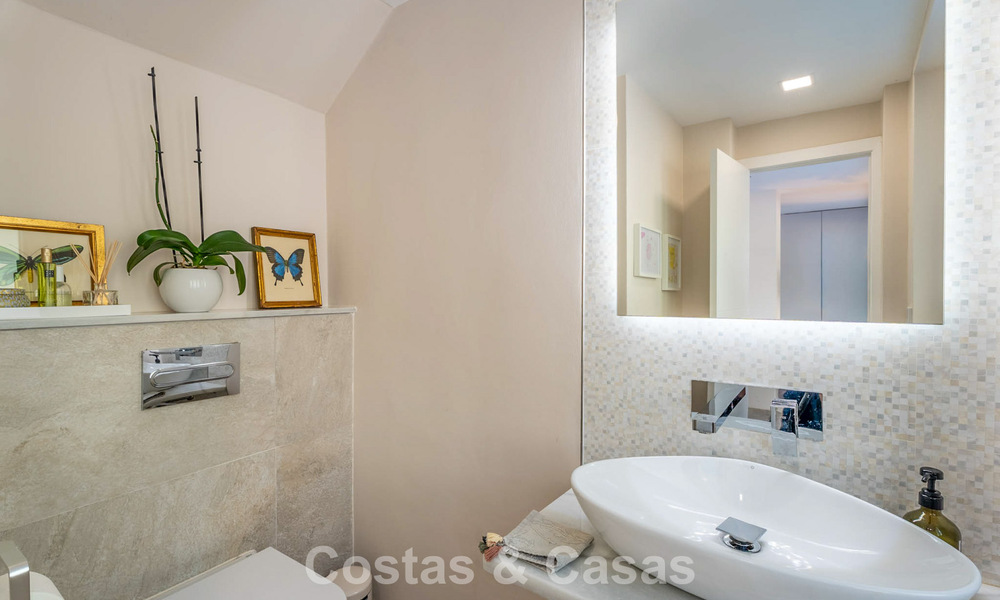 Beautifully renovated luxury villa with timeless Andalusian architecture for sale on the East side of Marbella 792432