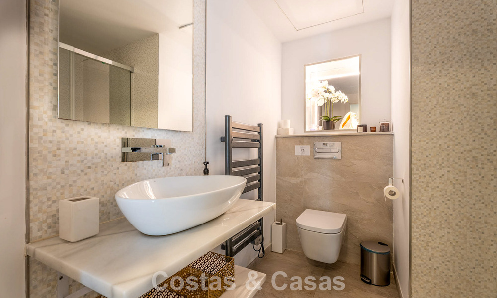 Beautifully renovated luxury villa with timeless Andalusian architecture for sale on the East side of Marbella 792439