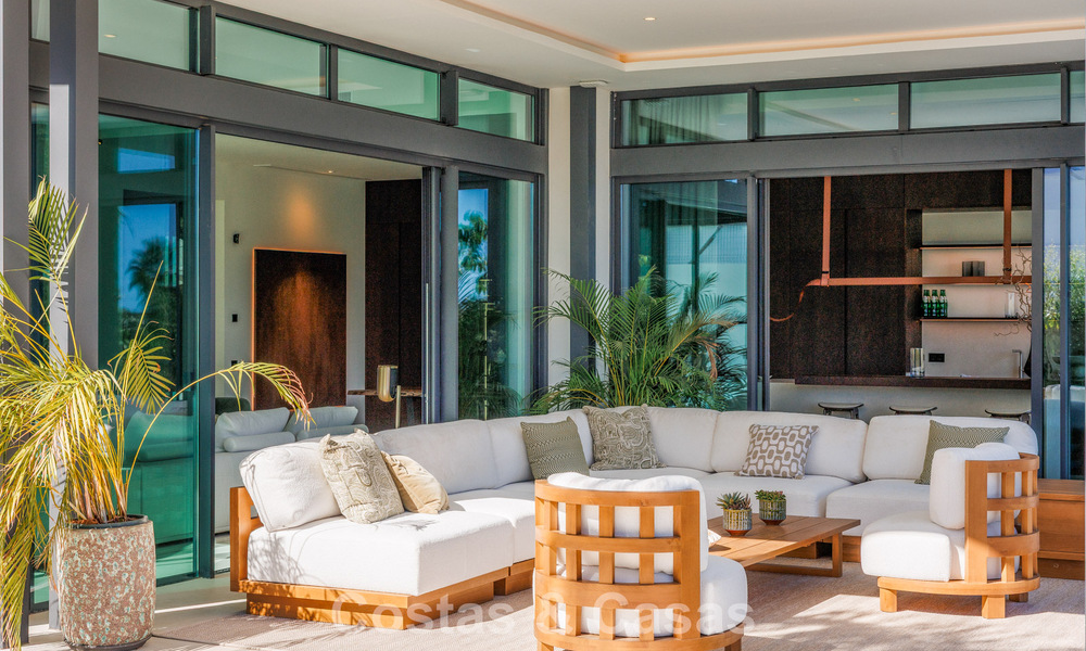 4 ultramodern boutique villas for sale on Marbella’s Golden Mile, ready to move in. 792441