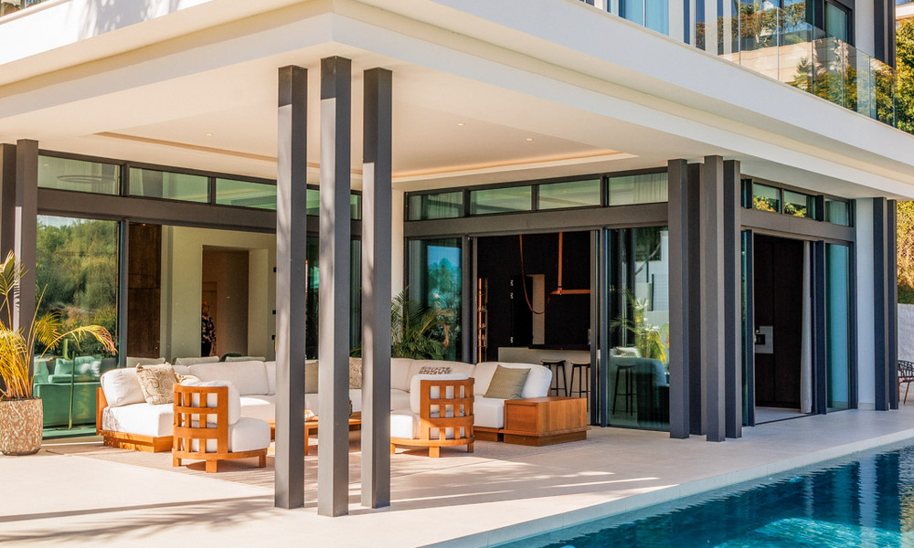 4 ultramodern boutique villas for sale on Marbella’s Golden Mile, ready to move in. 792442