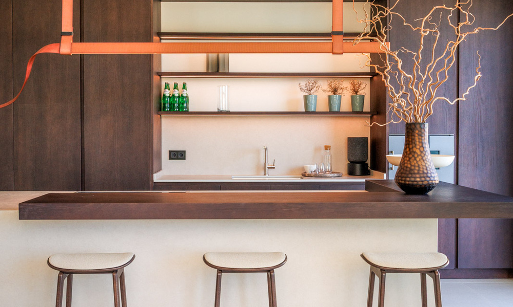 4 ultramodern boutique villas for sale on Marbella’s Golden Mile, ready to move in. 792448