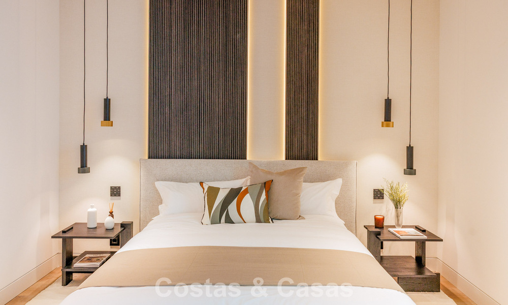 4 ultramodern boutique villas for sale on Marbella’s Golden Mile, ready to move in. 792451