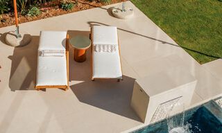 4 ultramodern boutique villas for sale on Marbella’s Golden Mile, ready to move in. 792456 