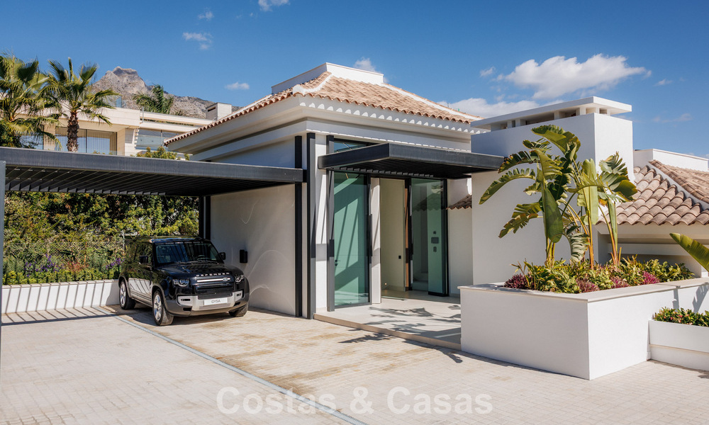 4 ultramodern boutique villas for sale on Marbella’s Golden Mile, ready to move in. 792457