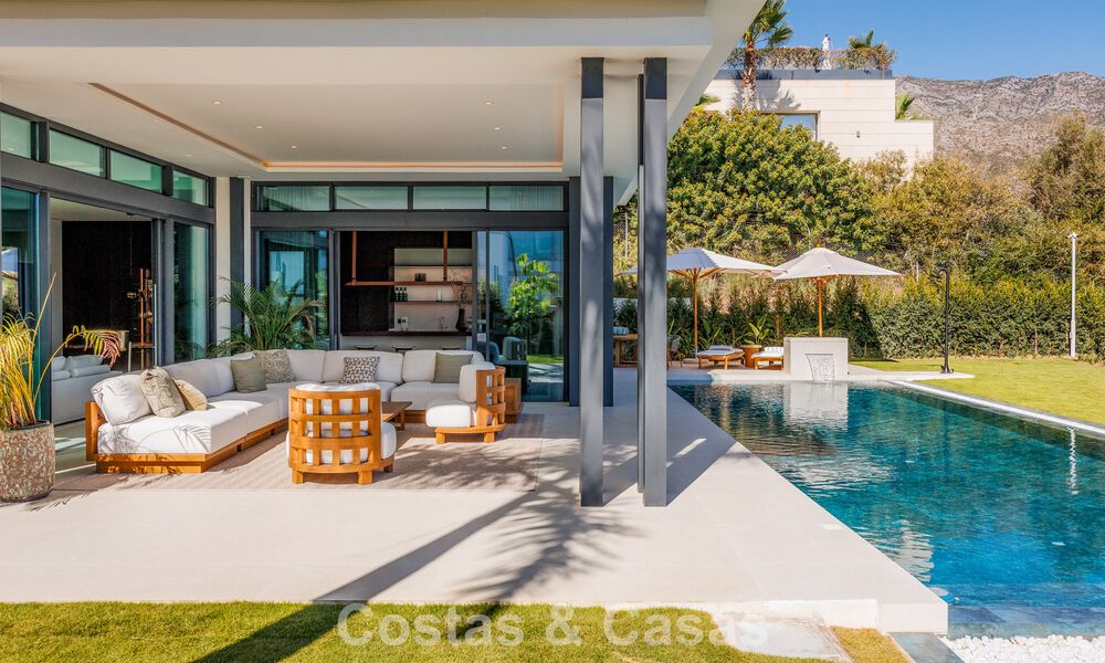 4 ultramodern boutique villas for sale on Marbella’s Golden Mile, ready to move in. 792462