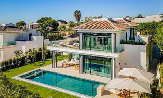 4 ultramodern boutique villas for sale on Marbella’s Golden Mile, ready to move in. 792465 