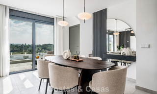 Brand-new modern penthouse with spacious solarium for sale in a gated complex in Benahavís - Marbella 792570 