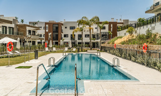 Brand-new modern penthouse with spacious solarium for sale in a gated complex in Benahavís - Marbella 792572 