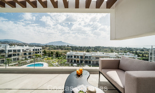Brand-new modern penthouse with spacious solarium for sale in a gated complex in Benahavís - Marbella 792574 