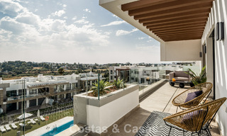 Brand-new modern penthouse with spacious solarium for sale in a gated complex in Benahavís - Marbella 792575 