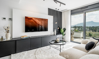 Brand-new modern penthouse with spacious solarium for sale in a gated complex in Benahavís - Marbella 792582 