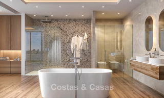 Sleek, modern off-Plan design villa for sale within walking distance of the beach and amenities in Guadalmina Baja, Marbella 792659 