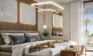Sleek, modern off-Plan design villa for sale within walking distance of the beach and amenities in Guadalmina Baja, Marbella 792663 