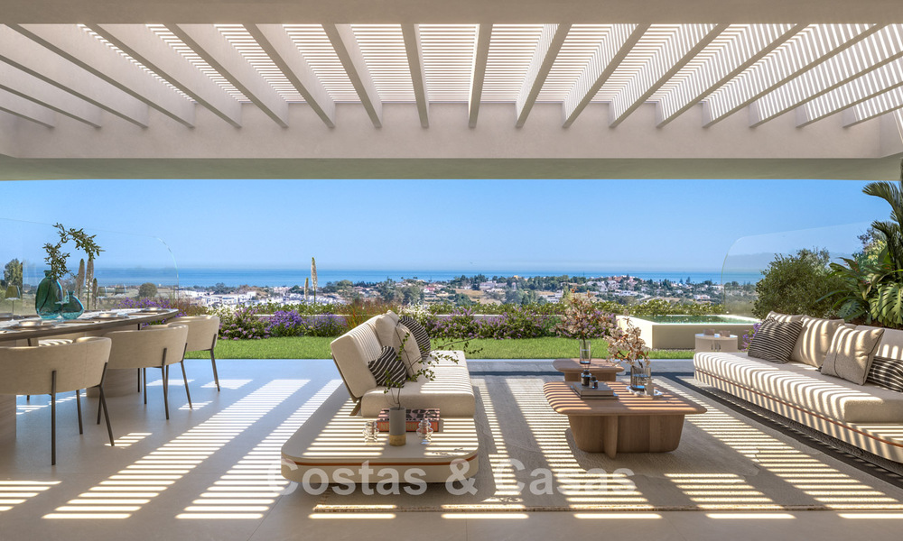 Launch! New, innovative luxury apartments with breathtaking sea views for sale in Marbella - Benahavís 792622