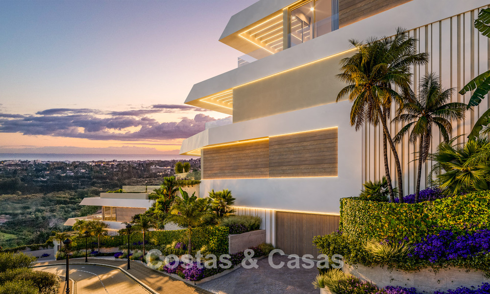 Launch! New, innovative luxury apartments with breathtaking sea views for sale in Marbella - Benahavís 792631