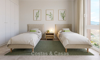Contemporary townhouses with stunning sea views for sale in La Cala de Mijas, Costa del Sol 792665 
