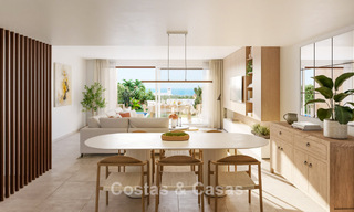 Contemporary townhouses with stunning sea views for sale in La Cala de Mijas, Costa del Sol 792669 