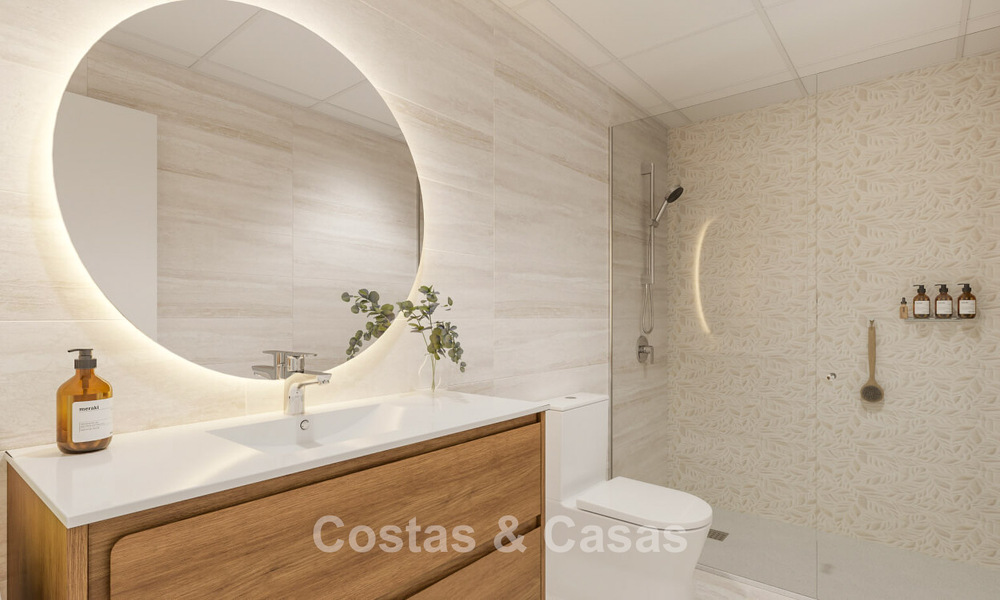 Contemporary townhouses with stunning sea views for sale in La Cala de Mijas, Costa del Sol 792670