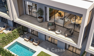 Launch. Contemporary, newly built townhouses for sale in Casares, Costa del Sol 792649 