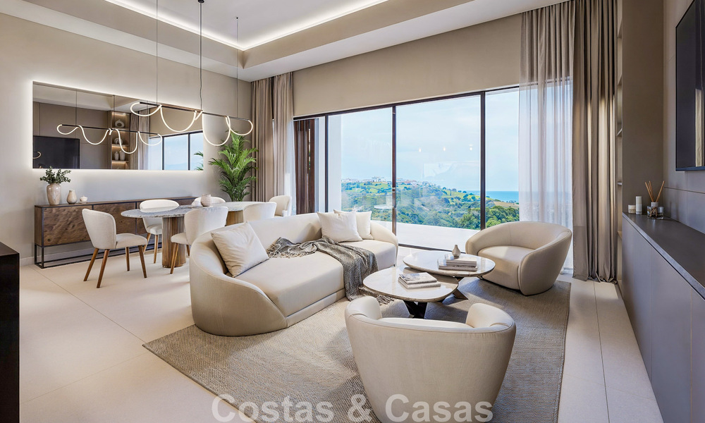 Launch. Contemporary, newly built townhouses for sale in Casares, Costa del Sol 792653
