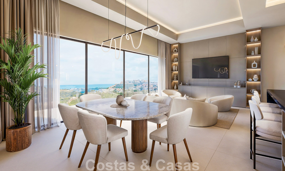 Launch. Contemporary, newly built townhouses for sale in Casares, Costa del Sol 792654