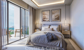 Launch. Contemporary, newly built townhouses for sale in Casares, Costa del Sol 792655 