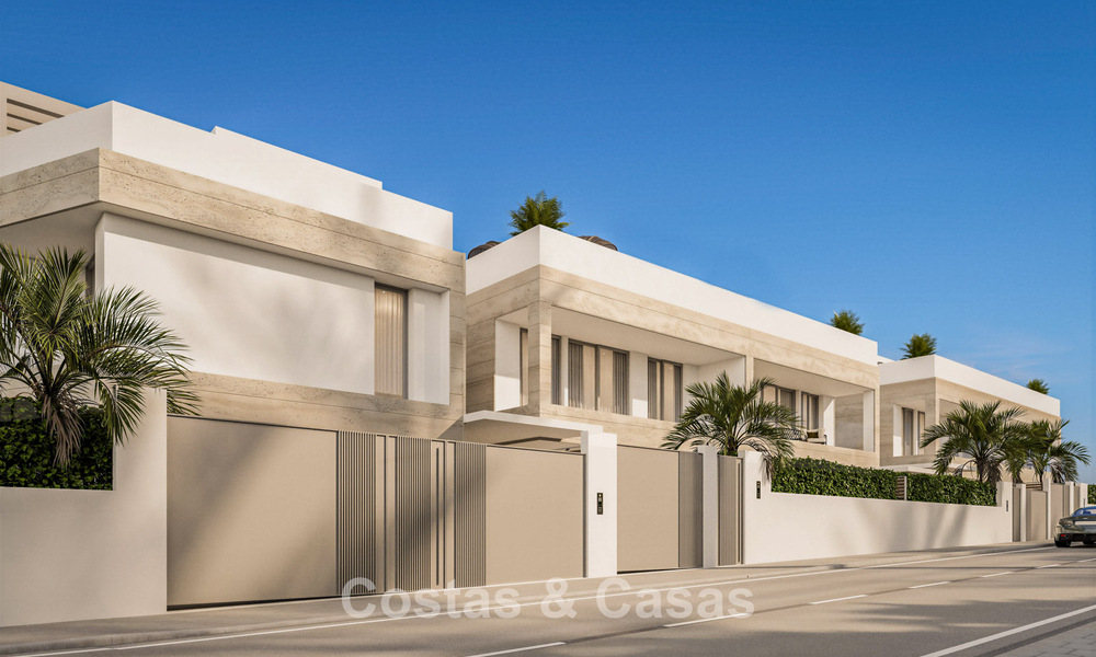 Luxury new-build villas in a prime location on the San Pedro Alcántara boulevard, Marbella 792887