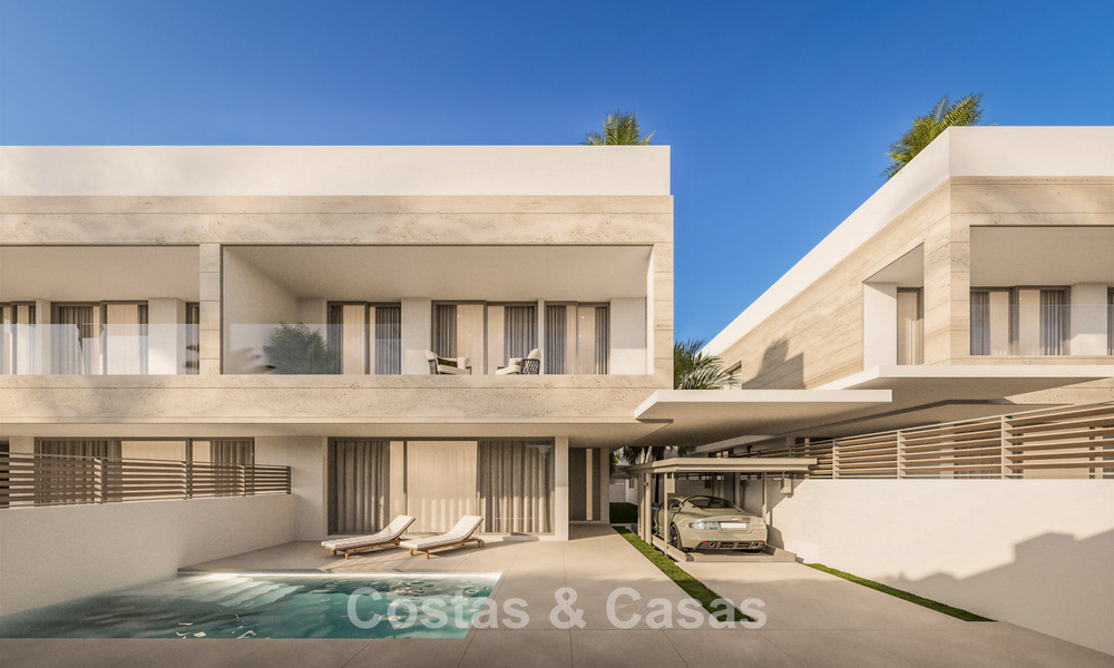Luxury new-build villas in a prime location on the San Pedro Alcántara boulevard, Marbella 792893