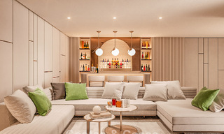 5 modernist terraced villas for sale with panoramic sea views in La Quinta, Benahavís - Marbella 795594 