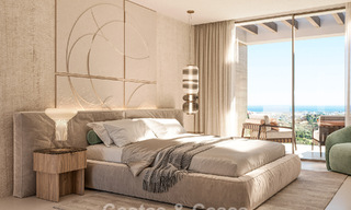 5 modernist terraced villas for sale with panoramic sea views in La Quinta, Benahavís - Marbella 795596 