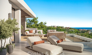 5 modernist terraced villas for sale with panoramic sea views in La Quinta, Benahavís - Marbella 795598 