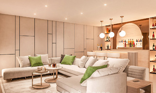 5 modernist terraced villas for sale with panoramic sea views in La Quinta, Benahavís - Marbella 795599 