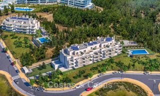 New, Contemporary Apartments with Panoramic Sea Views for Sale in Mijas Costa, Mijas 792739 